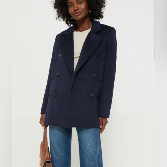 Tuckernuck Jackets & Blazers - Tuckernuck Navy Kensington Blazer Coat